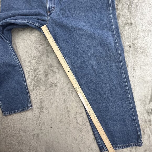 Vintage LL Bean Jeans Mens 44x30 Blue Denim Classic Fit Straight Leg Y2K 220626 - Picture 6 of 16